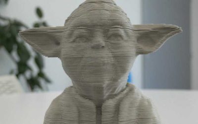 Puzzle Escultura 3D de Star Wars Yoda