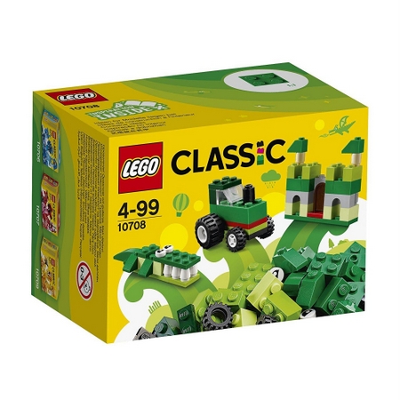 caja creativa lego verde