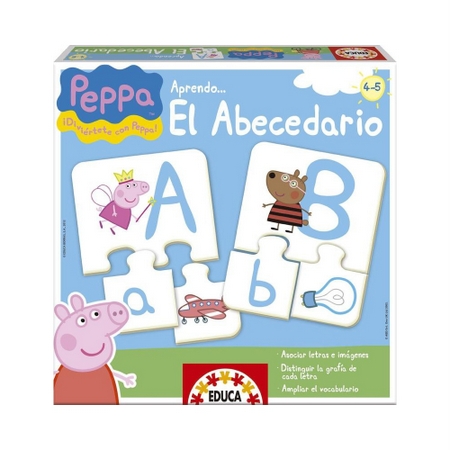 abecedario peppa pig